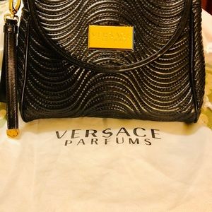 Versace Parfums Clutch Wristlet with Dust Cover